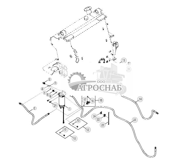 Топливопроводы (двигатель 6081HT006) (192089 - 220607) - ST404918 256.jpg